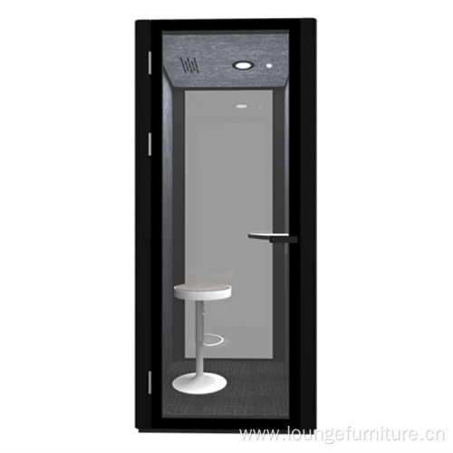 Big Space Single Soundproof Office Phone Booth